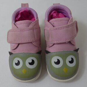 ikiki Toddler Owl Squeaky Shoes, Size 6